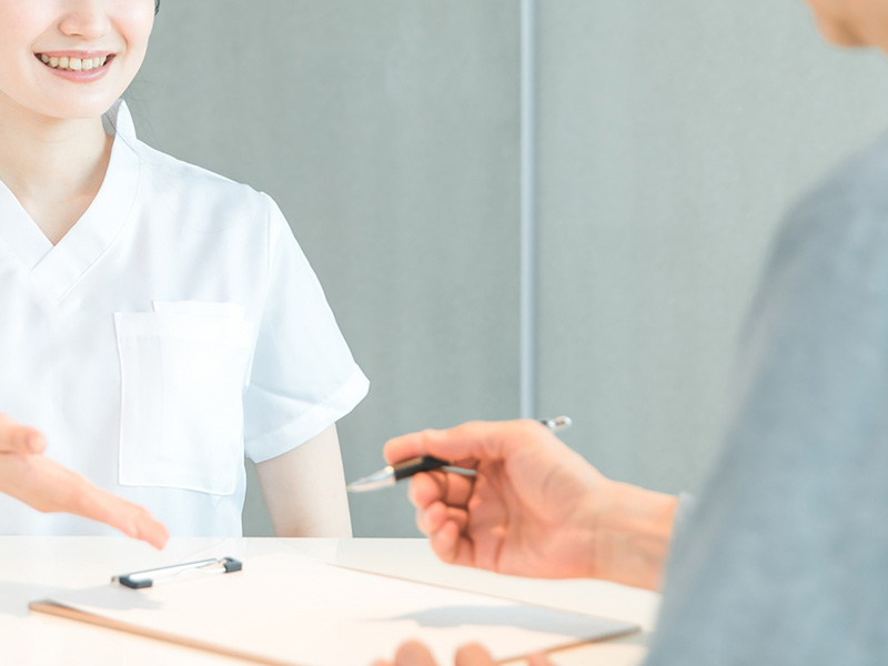 予約・ご来院・受付